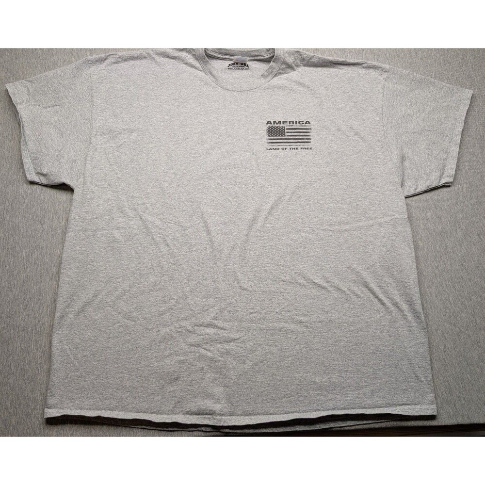 Joe's Usa America Land Of The Free T-Shirt size 4XL